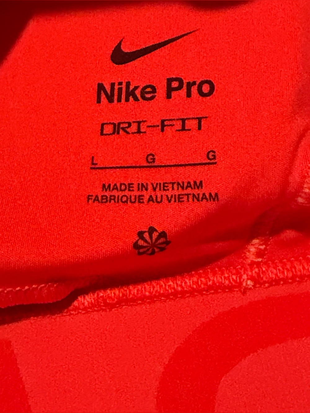 Nike Pro Dry Fit Scoop-Front Logo Sports Bra - Picture 6 of 6